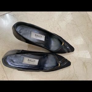 Bally heels shoes in Black pattern